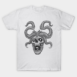 Demonic skull T-Shirt